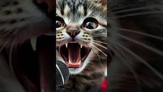 Snip Snap 😿✂️ shorts cat musiccat catlover musicvideo musiccat catrock catvideos [upl. by Ylelhsa]