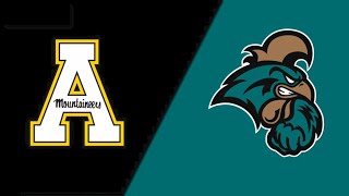 2021 Sun Belt Basketball Tournament Semifinals  Coastal Carolina vs Appalachian State [upl. by Mikiso814]