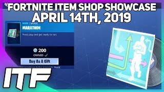 Fortnite Item Shop NEW MARATHON MUSIC  DIGITAL CAMO April 14th 2019 Fortnite Battle Royale [upl. by Scharff966]