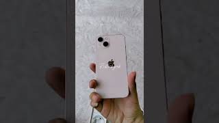 UNBOXING IPHONE 13 NEW WARNA PINK shorts [upl. by Louis65]