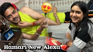 Rachit ko gift me Alexa mili 😍🎁 [upl. by Foster]