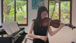 ABRSM Grade 7 Violin Exam 2024 B1 Allegretto non troppo 英国皇家小提琴7级 [upl. by Haidabo]