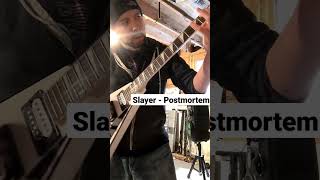 Slayer  Postmortem guitar riffs [upl. by Emerson]