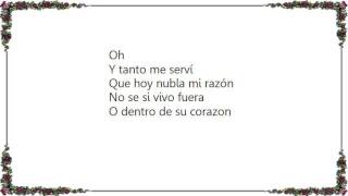 Juan Luis Guerra  Sobremesa Lyrics [upl. by Ortensia]