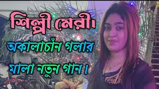 Shilpi Merir gaanঅকালাচাঁন গলার মালা গানভাইরাল গানnotun gaan merirshilpi Merir gaan2024MC [upl. by Ecnirp]