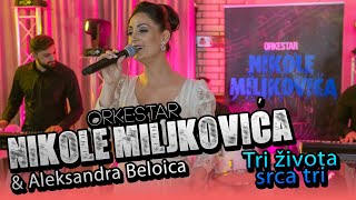 Aleksandra Beloica amp ORKESTAR NIKOLE MILJKOVICA  TRI ZIVOTA SRCA TRI COVER [upl. by Eilrac]