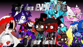 Fnaf does EVEN MORE of your dares Read desc [upl. by Notlew]