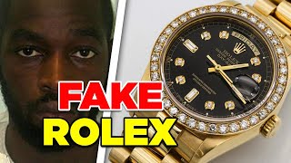 Rapper 30 Year M Over Fake Rolex Throwback Case [upl. by Ilaire]