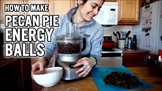 How To Make Energy Balls  Pecan Pie [upl. by Asecnarf807]