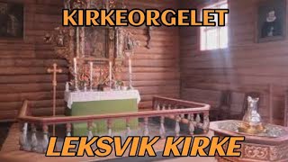 Knut Ola Vang på kirkeorgel i Leksvik kirke [upl. by Imuyam]