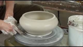 55 Throwing  Making a Porcelain Casserole with HsinChuen Lin [upl. by Ydasahc]