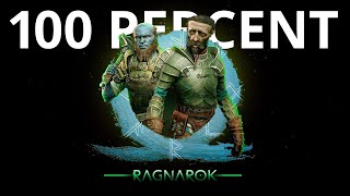 God of War Ragnarok 100 Walkthrough 🪓❄️ GMGOW All Collectibles Favors and Platinum Trophy 44 [upl. by Hanzelin]