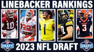 Top 10 Linebackers in the 2023 NFL Draft [upl. by Burrow]