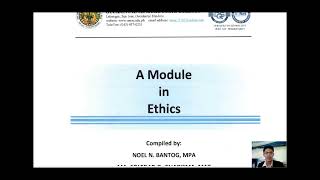 Lesson 1  Basic Concept of Moral and Non Moral Standards [upl. by Sidnarb]