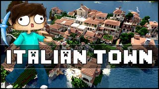 Minecraft  Italian Town [upl. by Bordy]