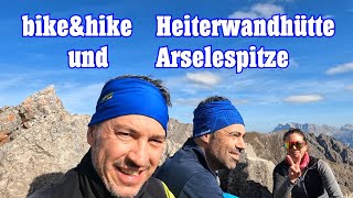 bikeamphike Heiterwandhütte und Arserlespitze in den Lechtalern [upl. by Quincy]