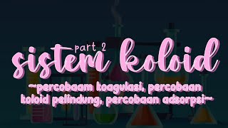 PRAKTIKUM SISTEM KOLOID  PART 2 [upl. by Odele]