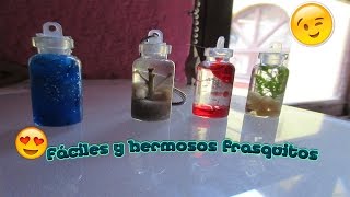 DIY frasquitos super faciles y bonitos ♥ [upl. by Terris]