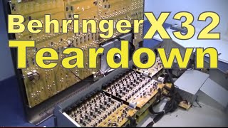 MF9 part 2 behringer X32 mixer teardown an indepth look inside [upl. by Evadnee785]