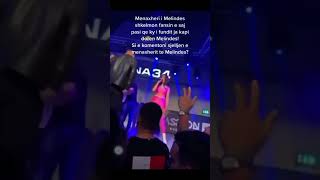 MELINDA NE KONCERT LIVE KAPET EDHE MENAXHERI I MELINDESFANSI RREZON MELINDEN [upl. by Atsyrhc]