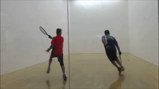 2016 Racquetball Senior World Championships  Mens 35  Pasos MEX vs Zesati MEX [upl. by Ciri]