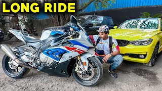 BMW s1000rr Ko Long Ride Keliye Ready Karne De Diya [upl. by Nnylylloh]