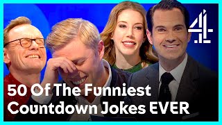 50 Jokes From 50 Episodes Thatll Make You P Yourself Laughing  Cats Does Countdown  Channel 4 [upl. by Vogele447]