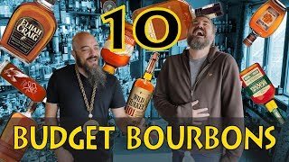 Top 10 Budgetish Bourbons according to whiskey lovers [upl. by Nylecsoj]