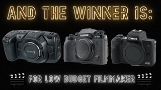 Which camera for ultra micro budget cinematography  BMPCC4k vs Fuji XT3 vs Canon M50 [upl. by Llenaej21]