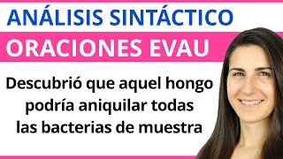 ANÁLISIS de ORACIONES de EVAU 🎯 [upl. by Dorweiler338]