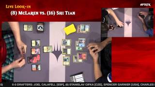 Pro Tour Khans of Tarkir Round 12 Standard Raphael Levy vs Andrew Cuneo [upl. by Audres]