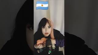 ACENTO ARGENTINO ASMR Cómo lo hice 😂 asmrespañol [upl. by Mckale]