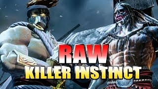 KILLER INSTINCT IN THE RAW 2 Full Gameplay Matches [upl. by Alikat]