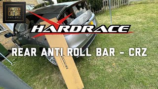 Hardrace 6940  Rear Anti Roll Bar  Honda CRZ  EXPRESSION CULTURE [upl. by Anitserp]