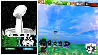 PLAYING IN THE LFG SUPER BOWL  Ultimate Football LFGUF [upl. by Claresta107]