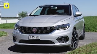 Fiat Tipo 2016  Test de voiture [upl. by Dahaf877]