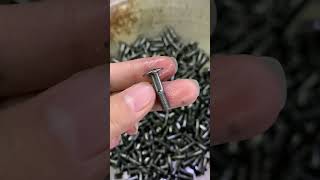 Large flat head stainless steel screws screwfactory bolt screwmanufacture boltfastenersfactory [upl. by Drooff]