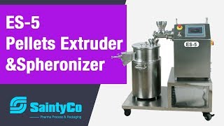 Pellets Extruder Marumerizer Spheronizer Manufacturer [upl. by Vachill]