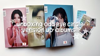 unboxing odd eye circle ‘version up’ albums [upl. by Avilys261]