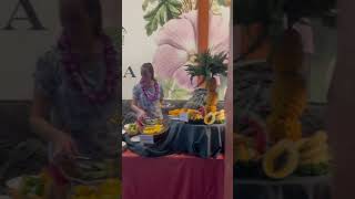 Hawaii Polynesian Cultural Center Buffet [upl. by Stanwood]