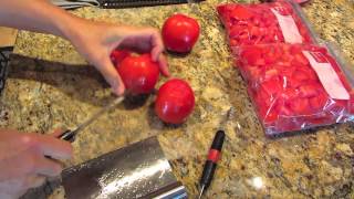 DIY How Do You Freeze Tomatoes STEP BY STEP INSTRUCTIONS Tutorial [upl. by Markland]