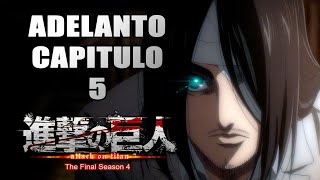 SHINGEKI NO KYOJIN SEASON 4  CAPITULO 5 ADELANTO Y FECHA DE ESTRENO [upl. by Julianne]