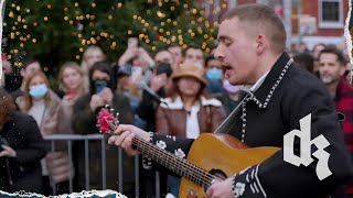 Dermot Kennedy  Better Days Live From NYC Holiday Busking [upl. by Enileda35]