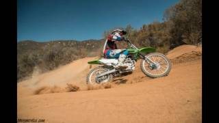 motorcycle 2017 Kawasaki KLX140G Review [upl. by Nosdrahcir]