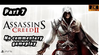 Assassins Creed II PS4 Walkthrough gameplay Part 7 [upl. by Eyahc222]