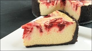 White Chocolate Raspberry Cheesecake [upl. by Eelreveb]