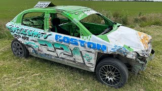 Rookie Bangers UK Championship 2024 Skegness Raceway 230624 [upl. by Esteban]