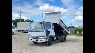 1995 Model Hino Ranger Dumper J08C Engine [upl. by Lennad182]