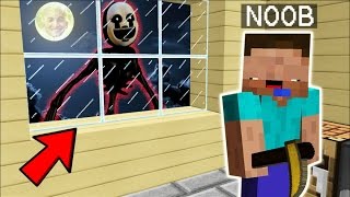 NOOB VS ANIMATRÓNICO CUEVA FNAF MINECRAFT TROLL  ROLEPLAY [upl. by Azarria411]