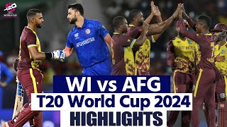 WI vs AFG T20 World Cup 2024 Highlights West Indies vs Afghanistan T20 World Cup Full Highlights [upl. by Mattah]